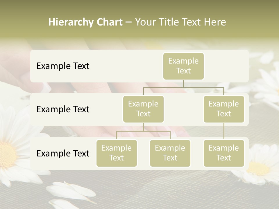 Girl Hand Bright PowerPoint Template