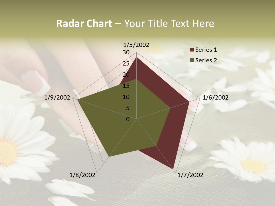 Girl Hand Bright PowerPoint Template