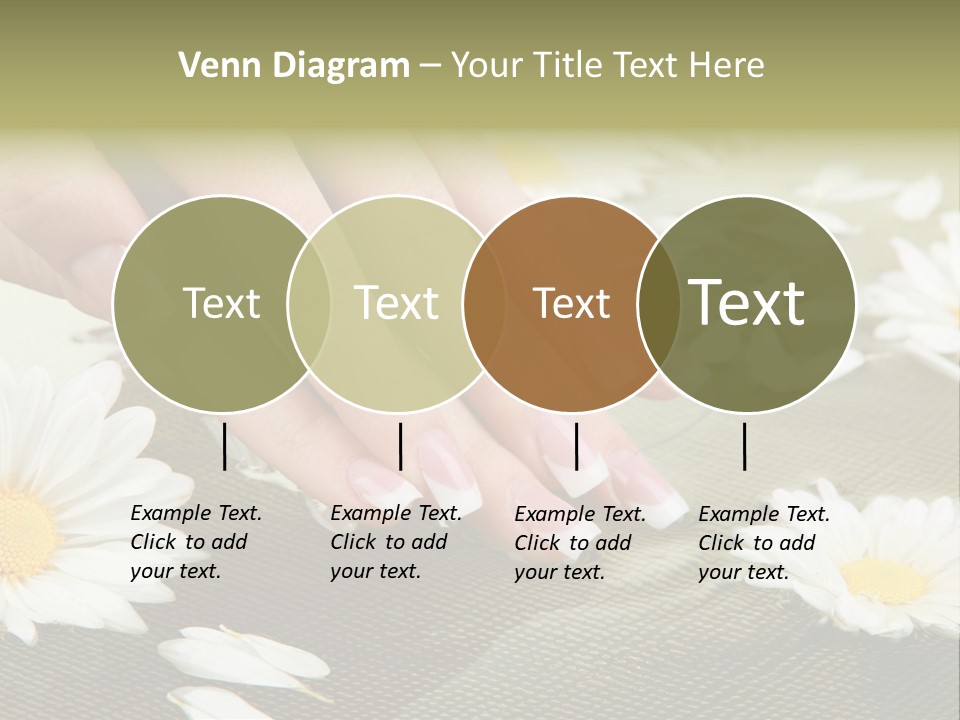 Girl Hand Bright PowerPoint Template