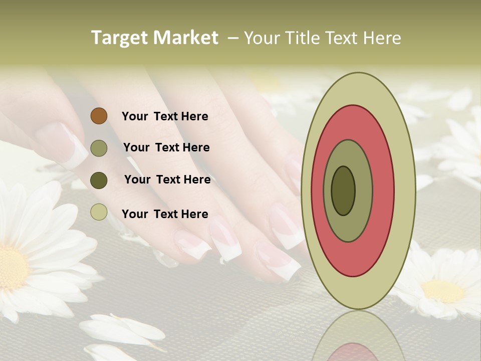 Girl Hand Bright PowerPoint Template