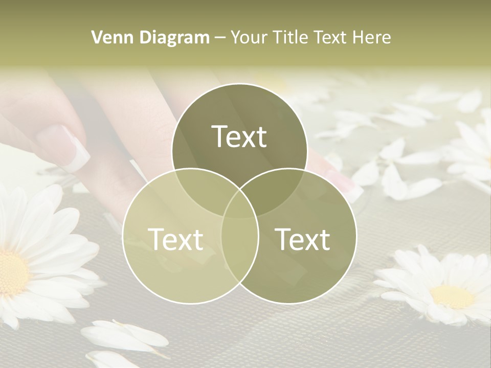 Girl Hand Bright PowerPoint Template