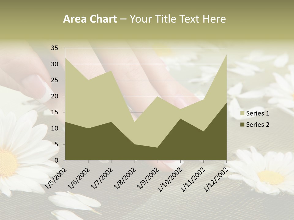 Girl Hand Bright PowerPoint Template