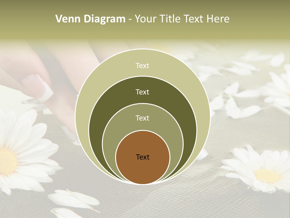 Girl Hand Bright PowerPoint Template