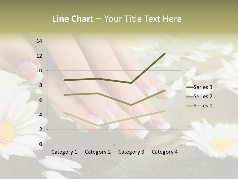 Girl Hand Bright PowerPoint Template