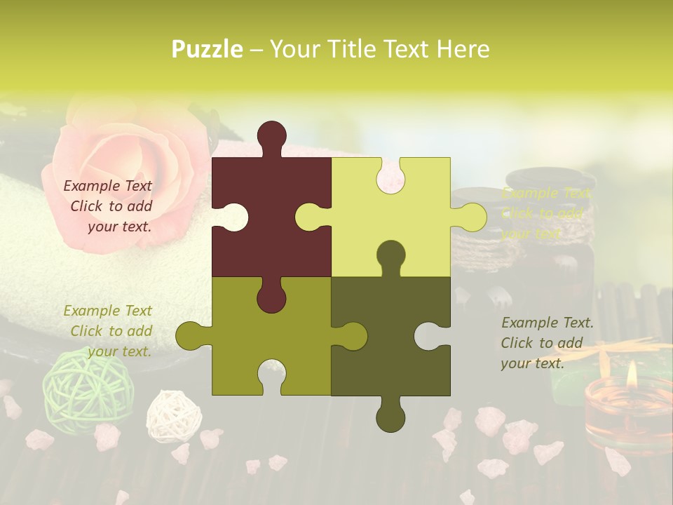 Closeup Treatment Care PowerPoint Template
