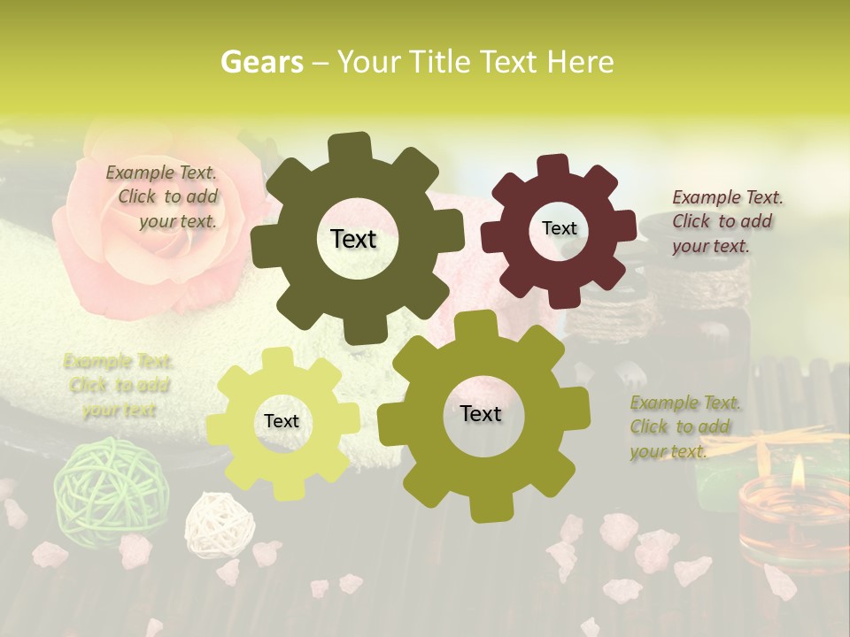 Closeup Treatment Care PowerPoint Template