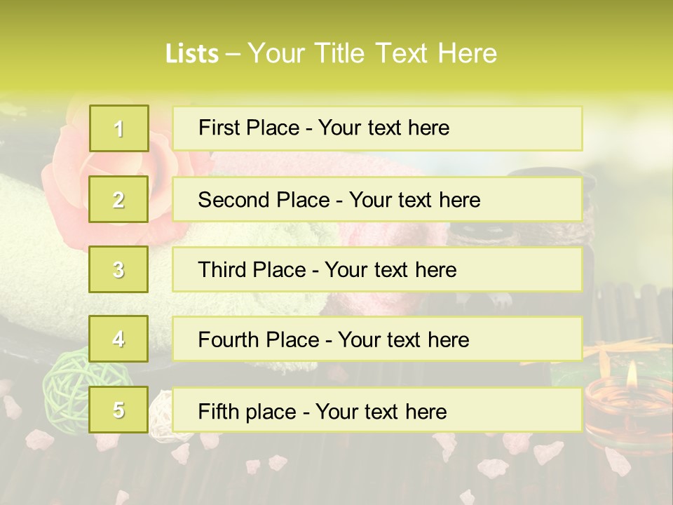 Closeup Treatment Care PowerPoint Template