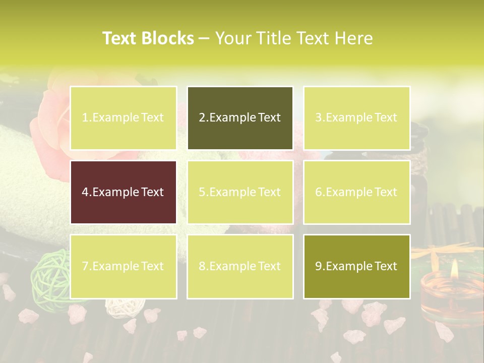 Closeup Treatment Care PowerPoint Template