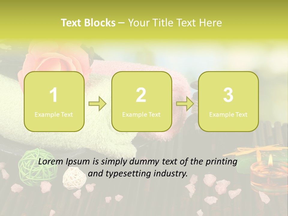 Closeup Treatment Care PowerPoint Template