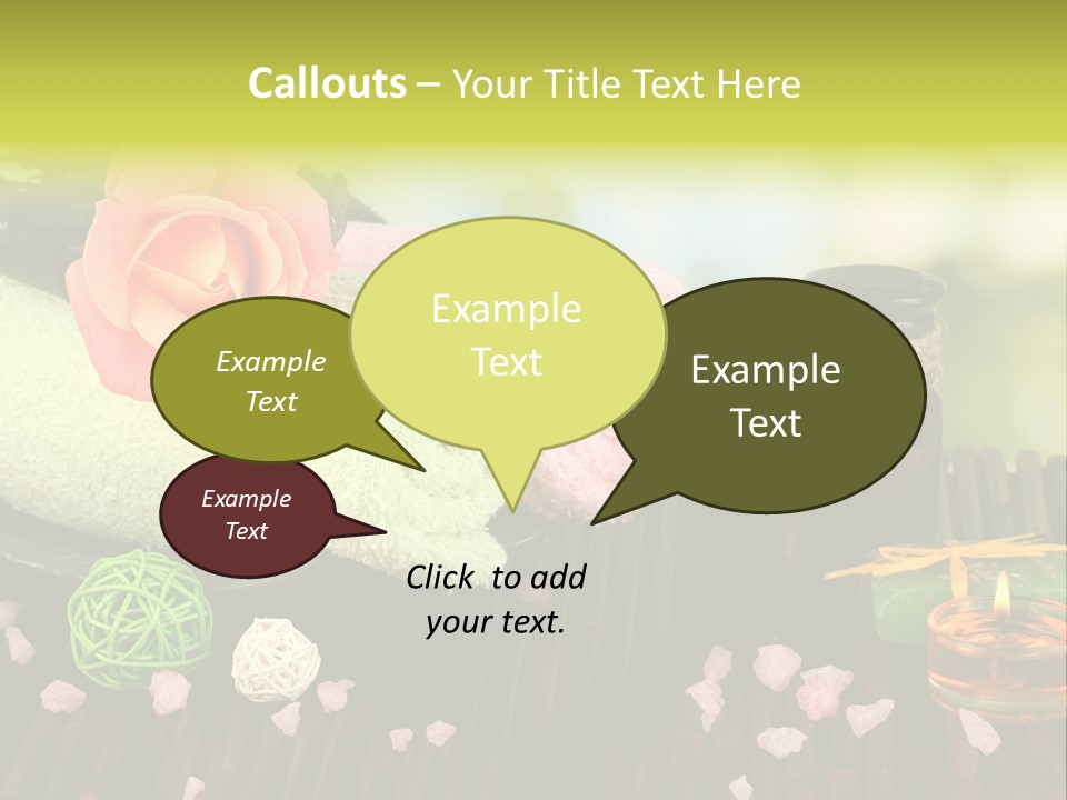 Closeup Treatment Care PowerPoint Template