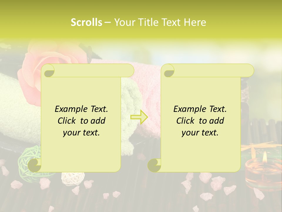 Closeup Treatment Care PowerPoint Template