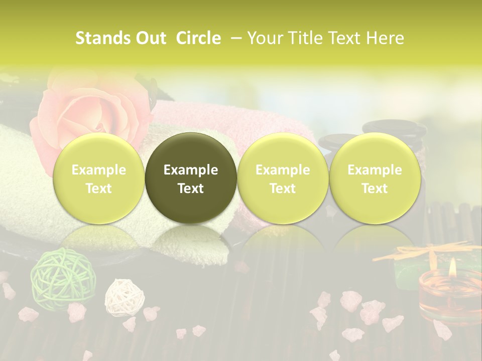 Closeup Treatment Care PowerPoint Template