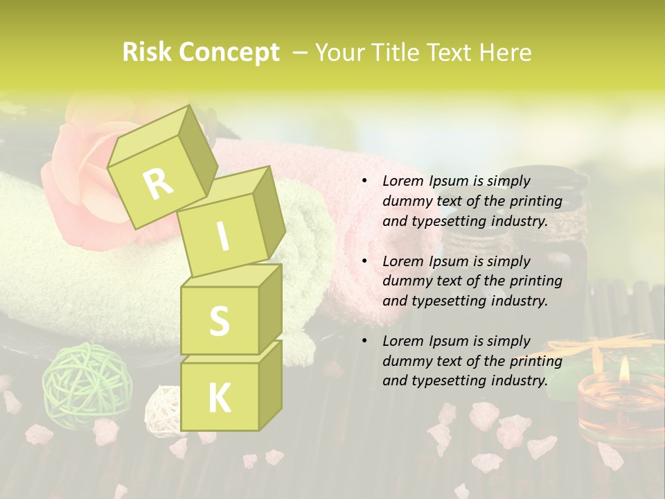 Closeup Treatment Care PowerPoint Template