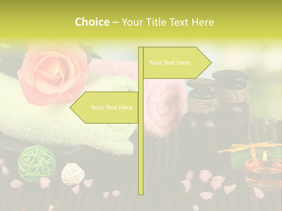 Closeup Treatment Care PowerPoint Template