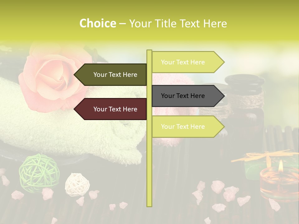 Closeup Treatment Care PowerPoint Template