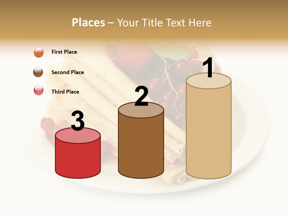 Berry Mint Delicious PowerPoint Template