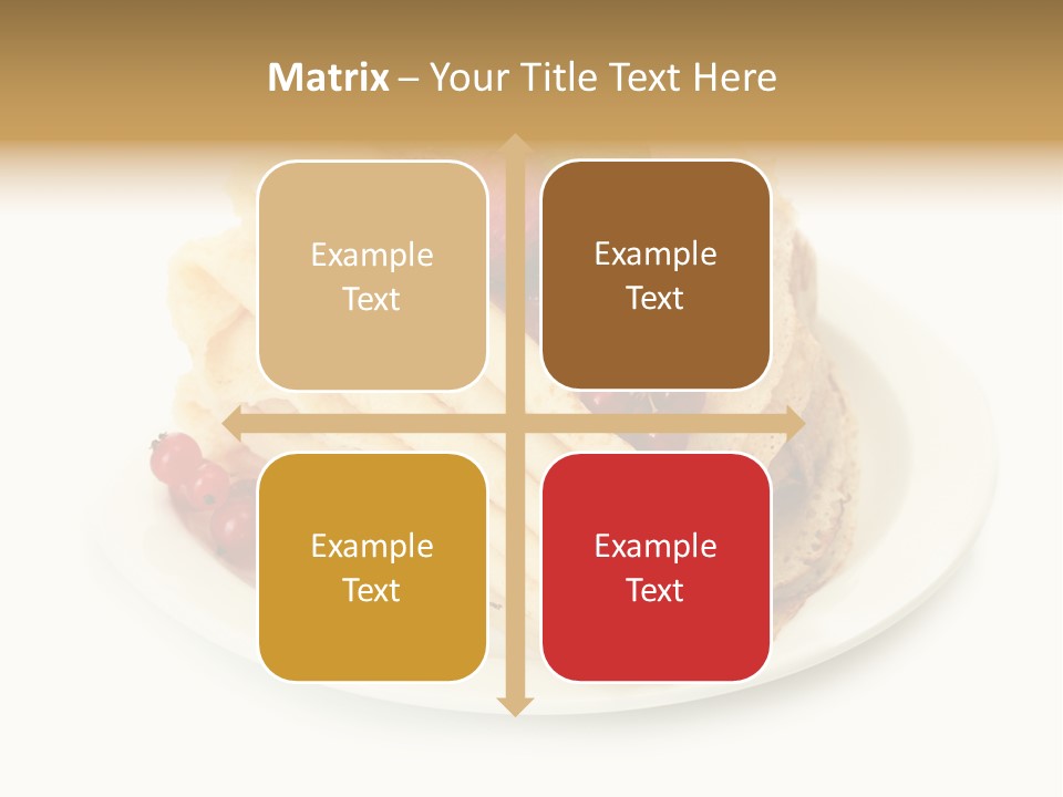 Berry Mint Delicious PowerPoint Template