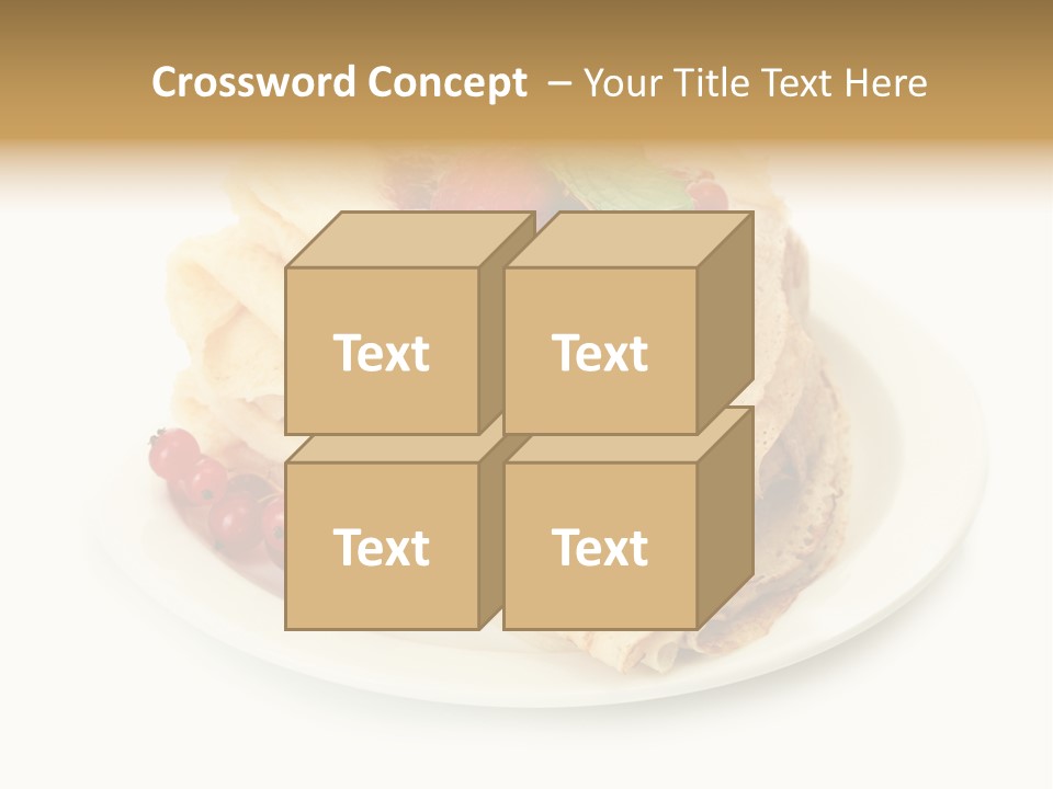 Berry Mint Delicious PowerPoint Template