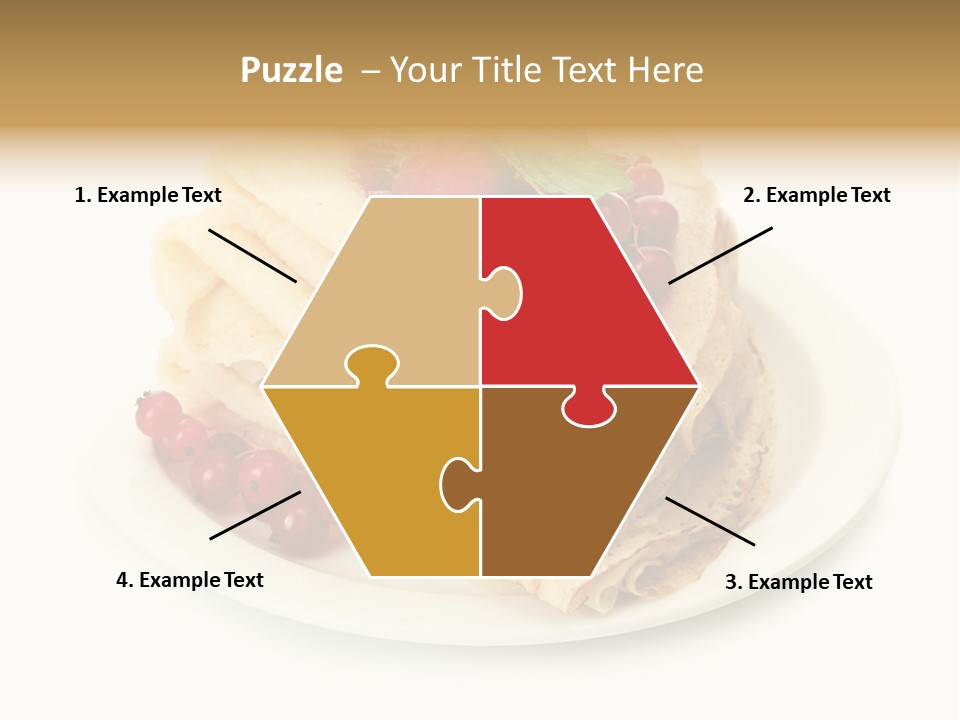 Berry Mint Delicious PowerPoint Template