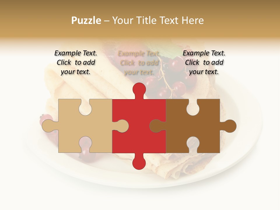 Berry Mint Delicious PowerPoint Template