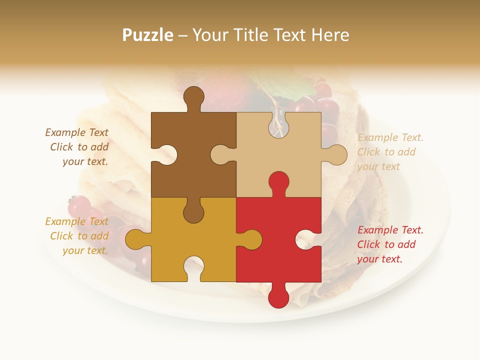 Berry Mint Delicious PowerPoint Template