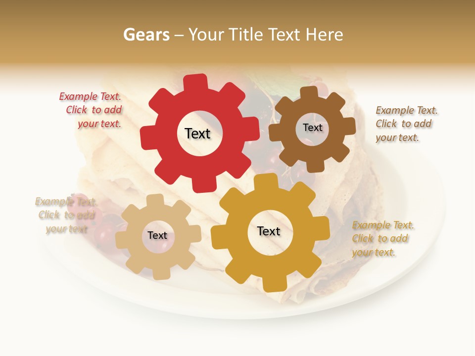 Berry Mint Delicious PowerPoint Template