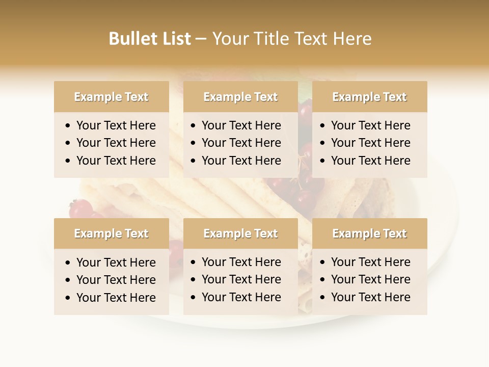 Berry Mint Delicious PowerPoint Template