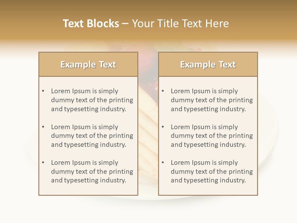 Berry Mint Delicious PowerPoint Template