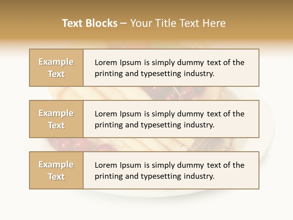 Berry Mint Delicious PowerPoint Template