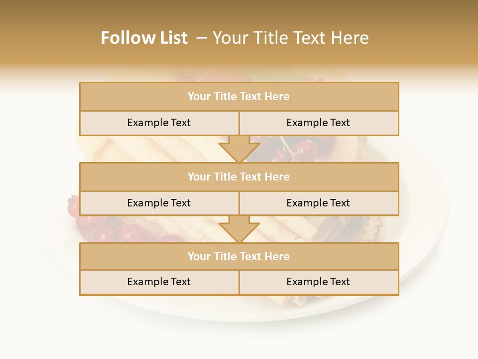 Berry Mint Delicious PowerPoint Template