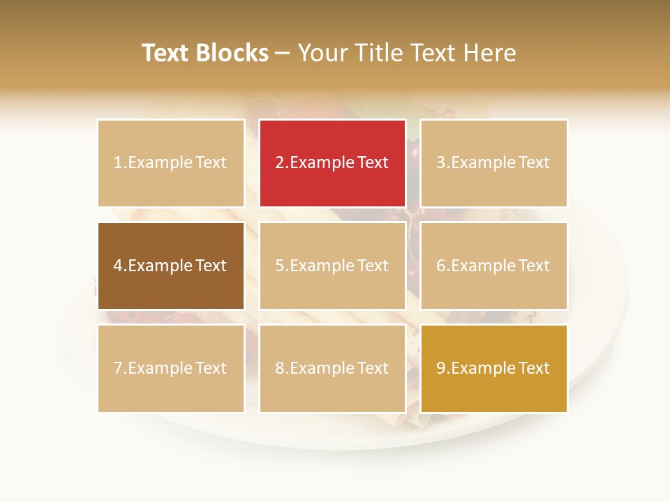 Berry Mint Delicious PowerPoint Template