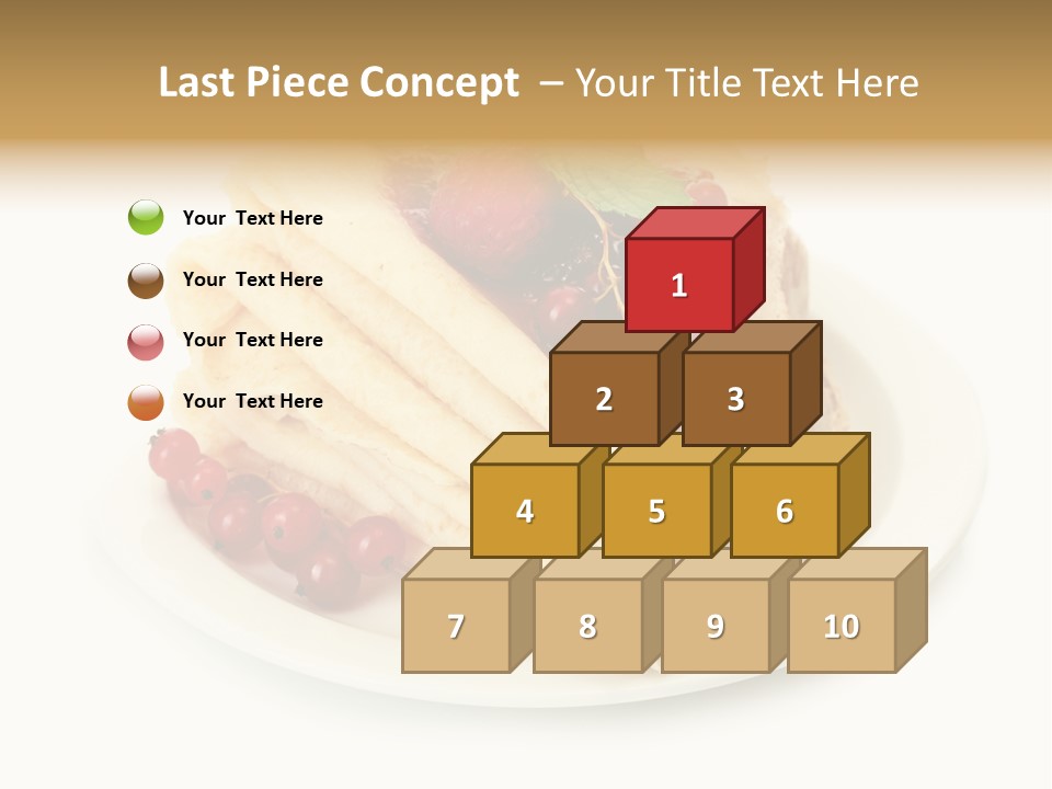 Berry Mint Delicious PowerPoint Template