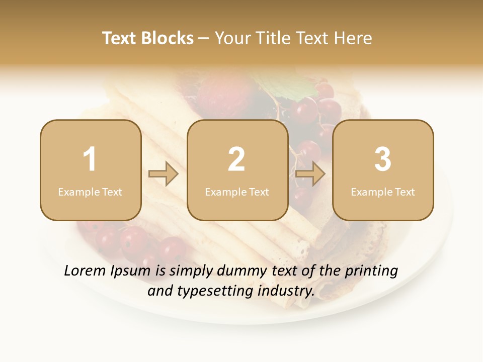 Berry Mint Delicious PowerPoint Template