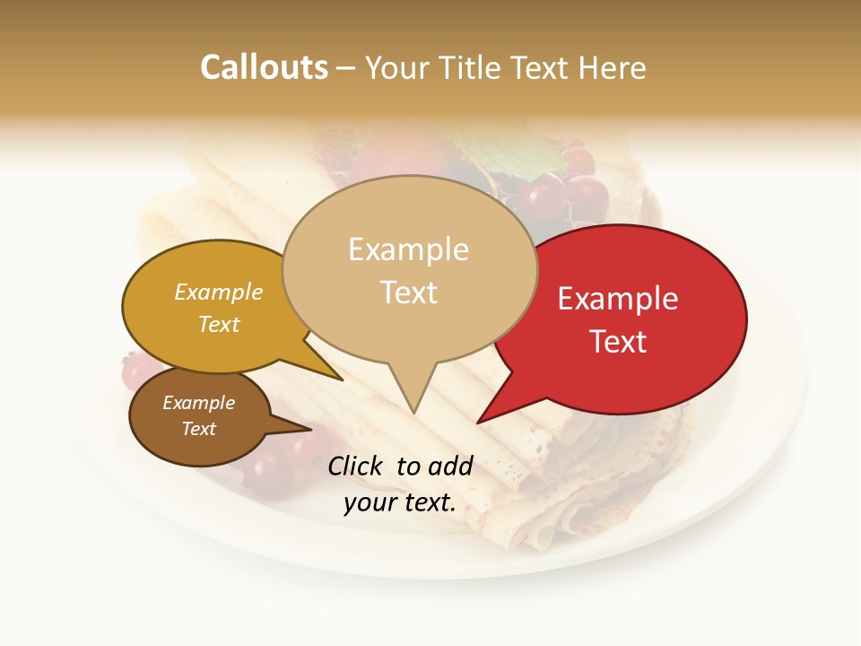 Berry Mint Delicious PowerPoint Template