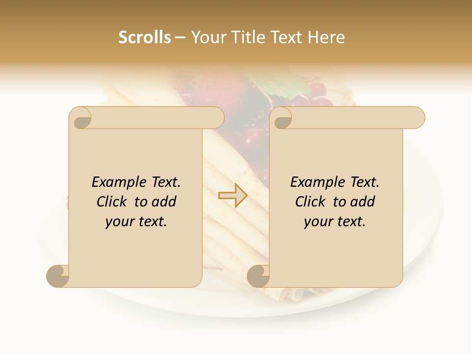 Berry Mint Delicious PowerPoint Template