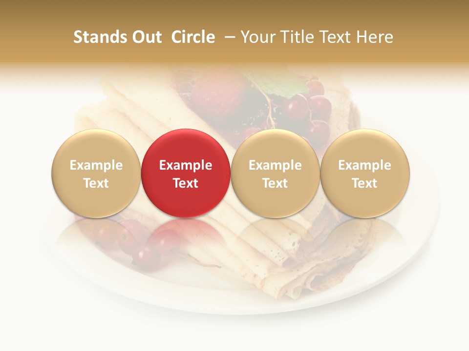 Berry Mint Delicious PowerPoint Template