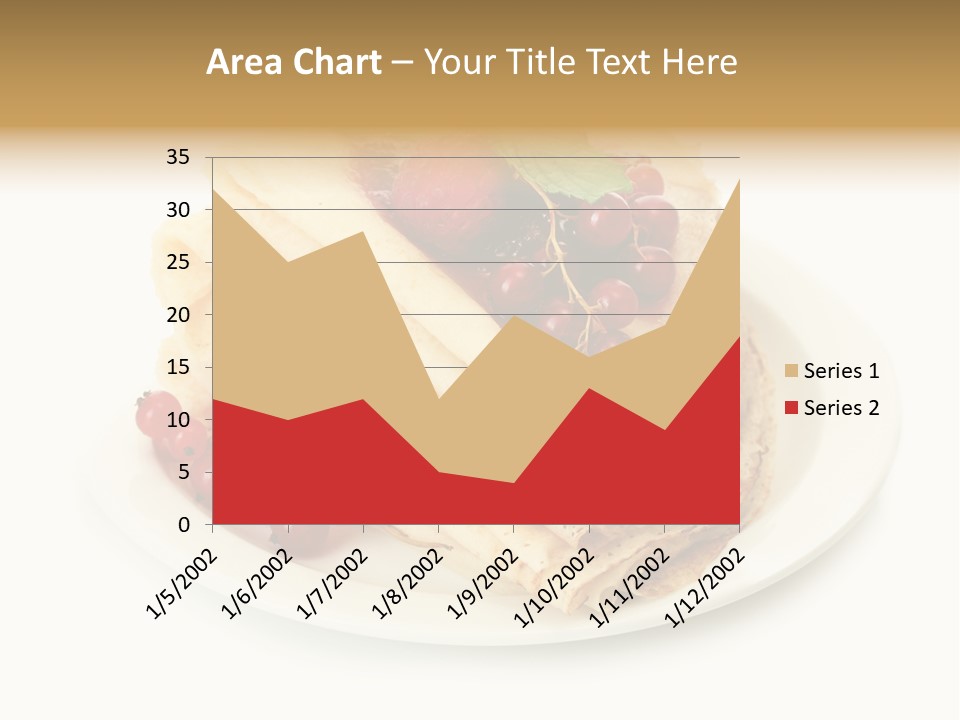 Berry Mint Delicious PowerPoint Template