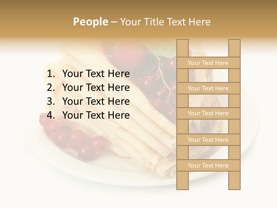 Berry Mint Delicious PowerPoint Template