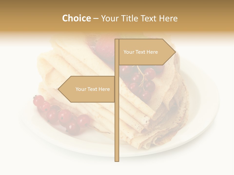 Berry Mint Delicious PowerPoint Template