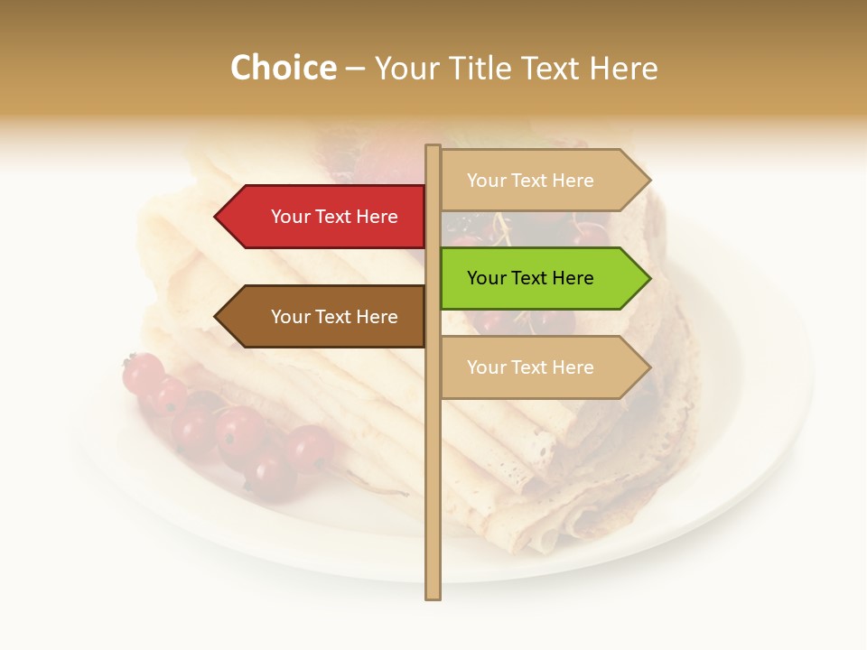 Berry Mint Delicious PowerPoint Template