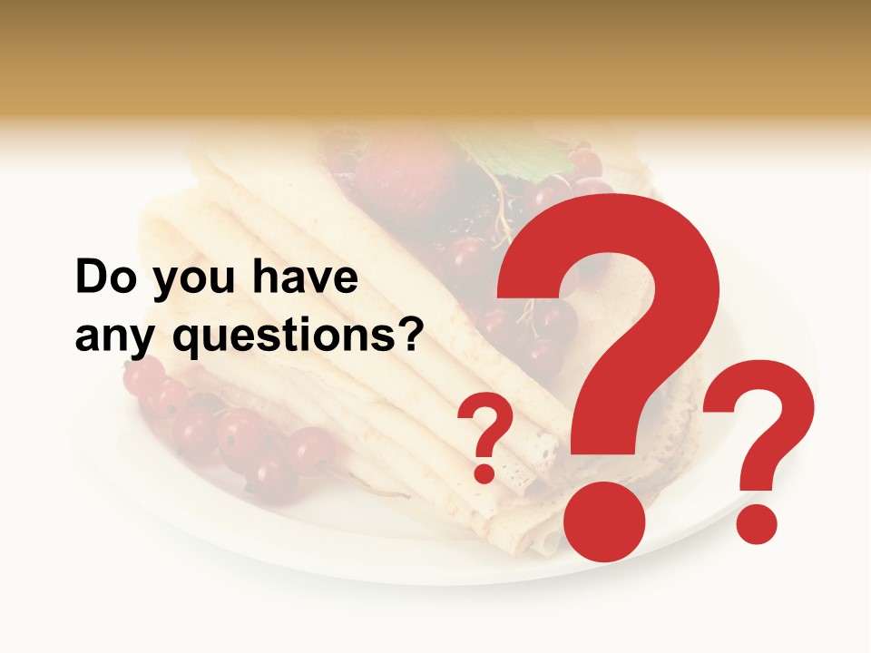 Berry Mint Delicious PowerPoint Template