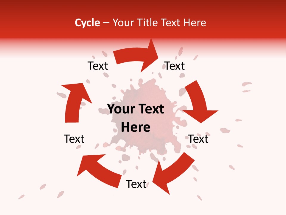 Watercolor Graphic Grunge PowerPoint Template