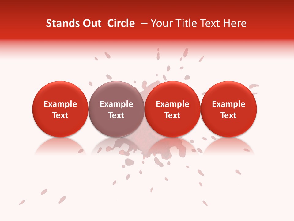 Watercolor Graphic Grunge PowerPoint Template