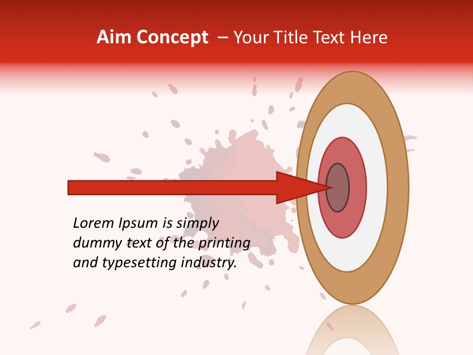 Watercolor Graphic Grunge PowerPoint Template