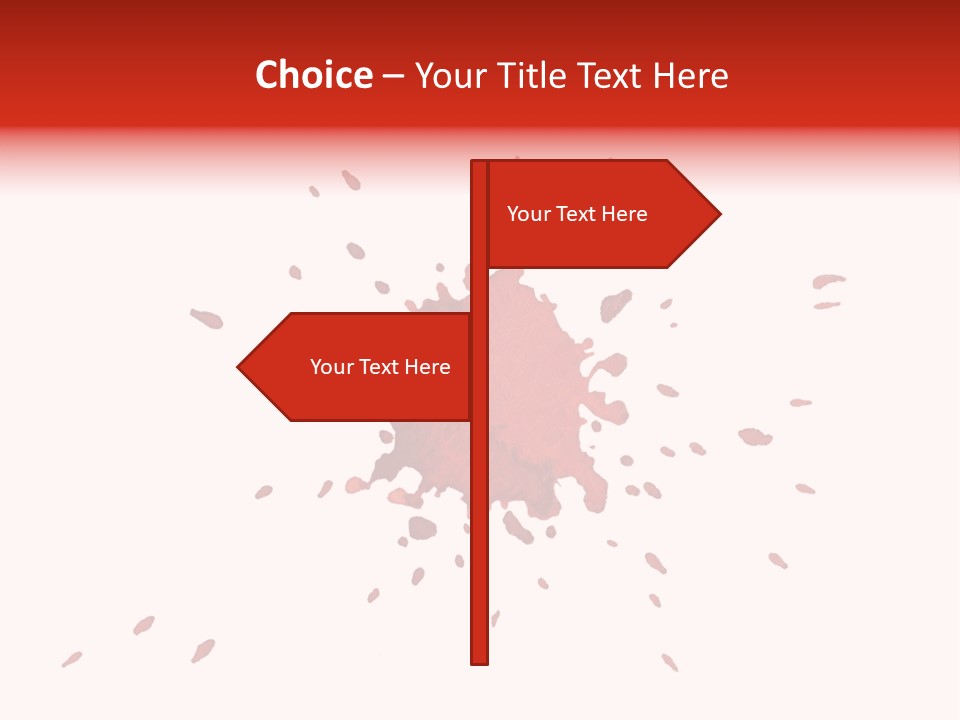 Watercolor Graphic Grunge PowerPoint Template