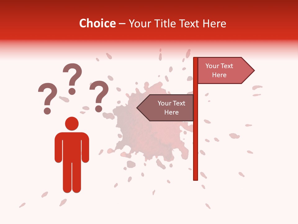 Watercolor Graphic Grunge PowerPoint Template