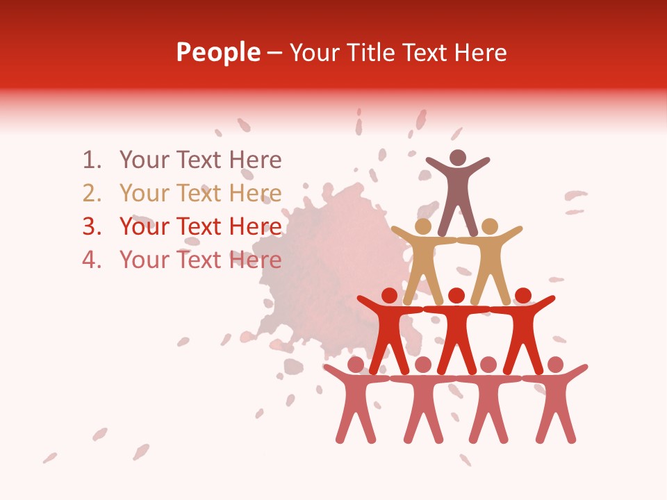 Watercolor Graphic Grunge PowerPoint Template