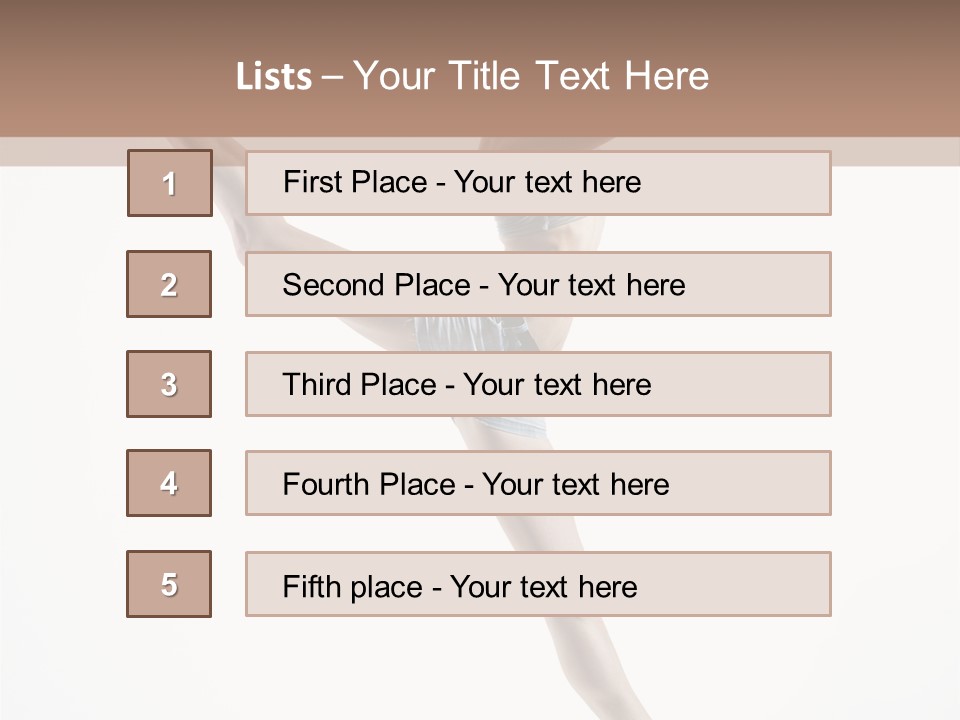 Beautiful Studio Active PowerPoint Template