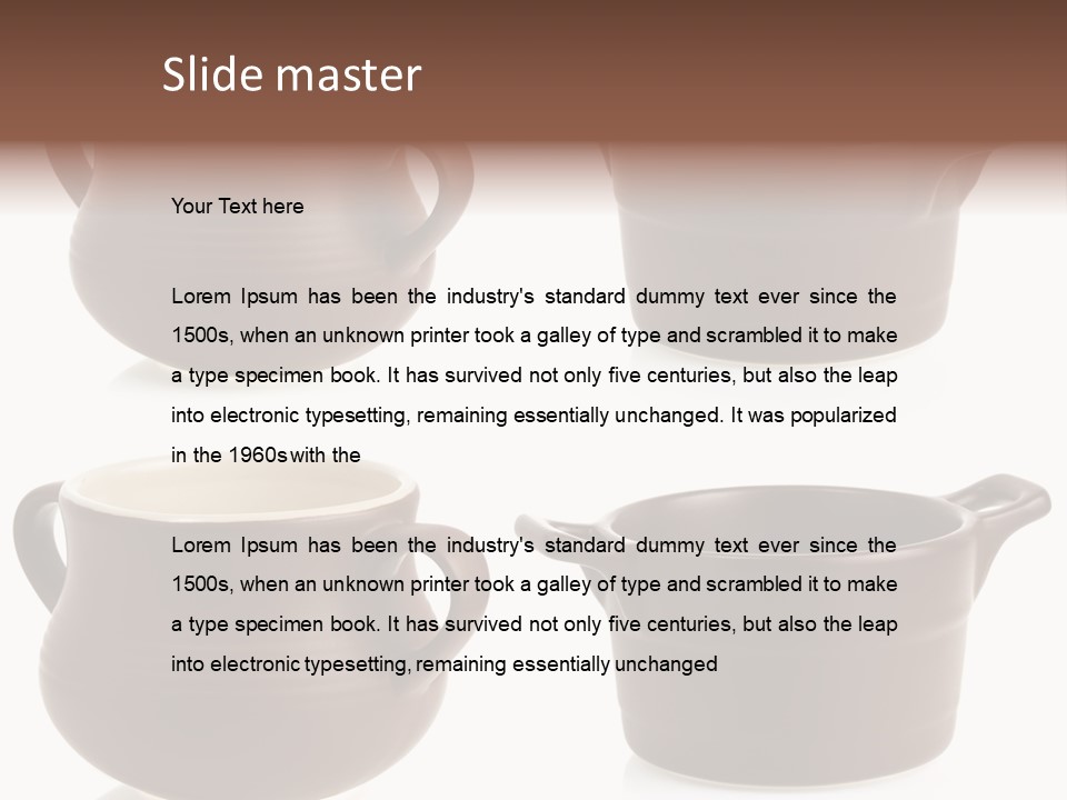 Dishware Traditional Foodstuff PowerPoint Template