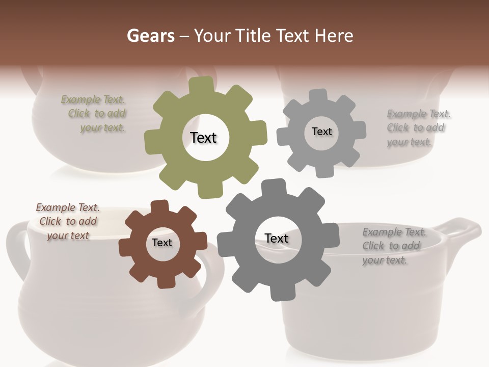 Dishware Traditional Foodstuff PowerPoint Template